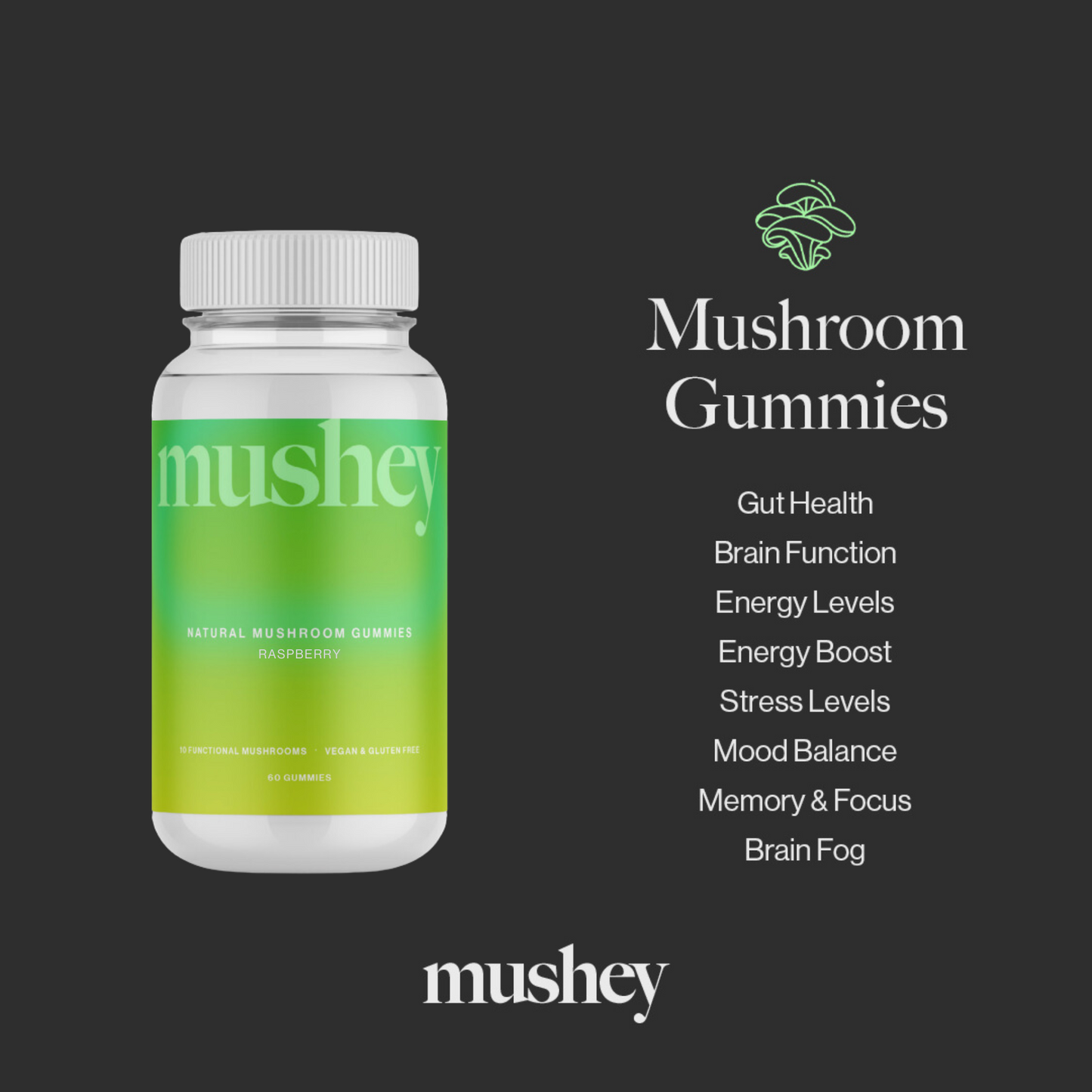 FocusMush Gummies | Enciende tu mente, potencia tu día 🧠